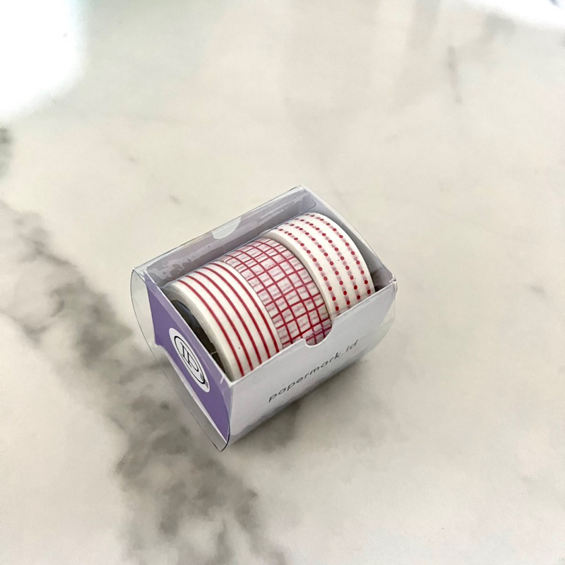 

[NEW] Papermark - Assorted Color Washi Tape 001