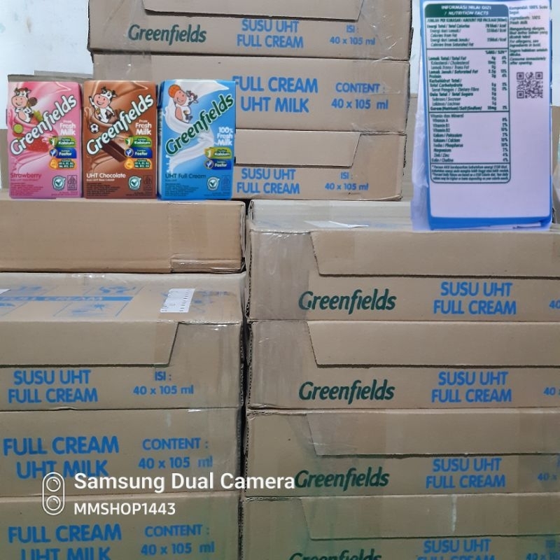 

⚜MMSHOP⚜ Pindah ke *miftashop* Greenfields 40 x 105ml 1 Dus-Karton