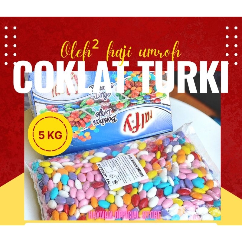 

Coklat Batu Oval Original Turki 5KG ● Coklat Bonibon ● Coklat Chacha Jumbo