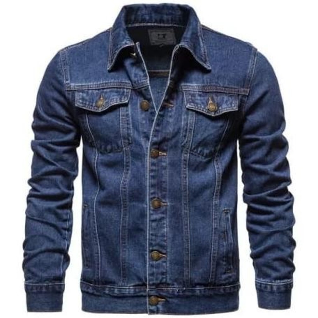 Jaket Jeans Import Jaket Denim Pria Jaket Jeans Pria Jumbo Biowash