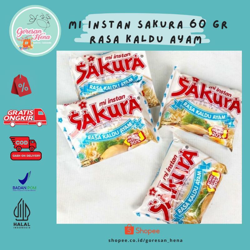 

GH -MIE INSTAN SAKURA RASA KALDU AYAM 60 gr