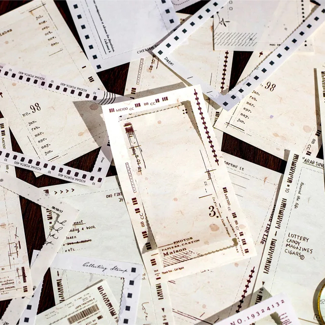 

80 notes per pack, micro movie association series