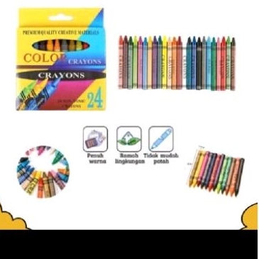 

Crayon 24pcs (New)