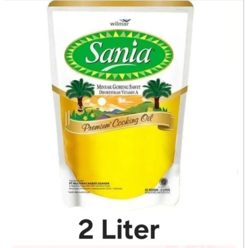 

Minyak Goreng Sania 2L / Sania 2L/Sania