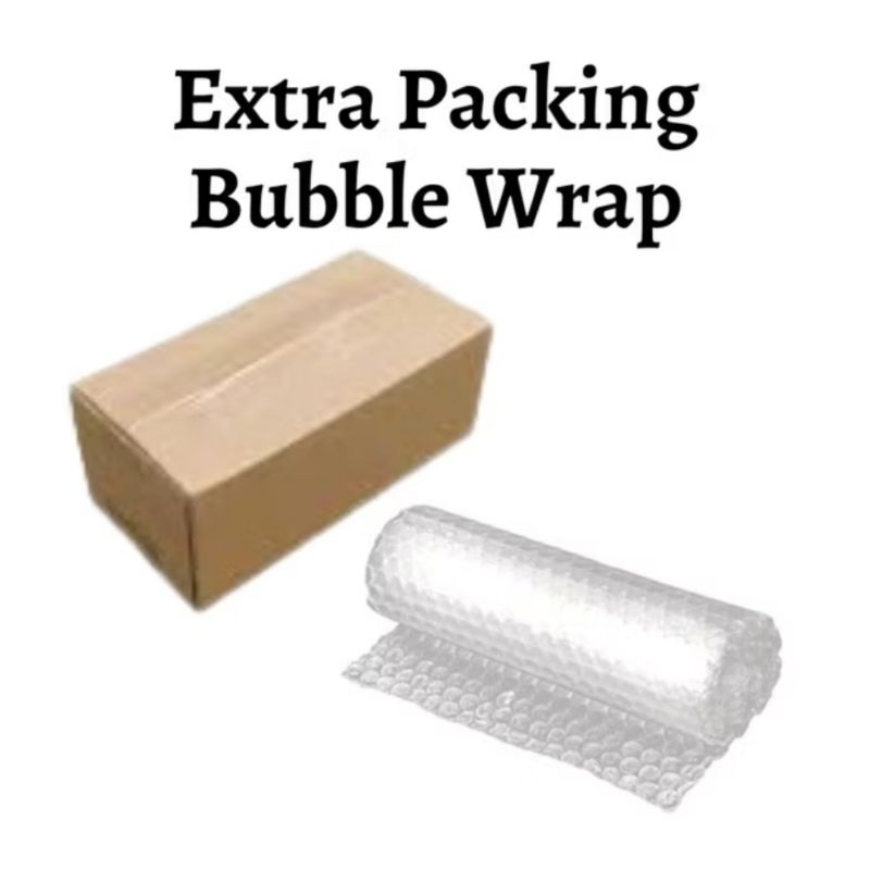 

Extra Packing Bubble Wrap / Tambahan Bubble Wrap