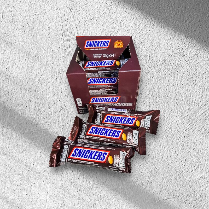 

Snickers peanut original 35gram & 51gram COKELAT SNICKERS BARS