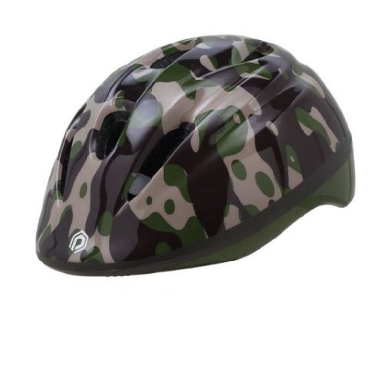 Helm sepeda anak Polygon kids Army helm polygon anak