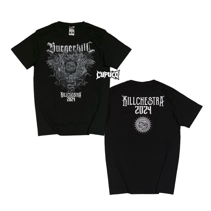 T-shirt  kaos Burgerkill - Killchestra 2024 100% Original Official merchandise
