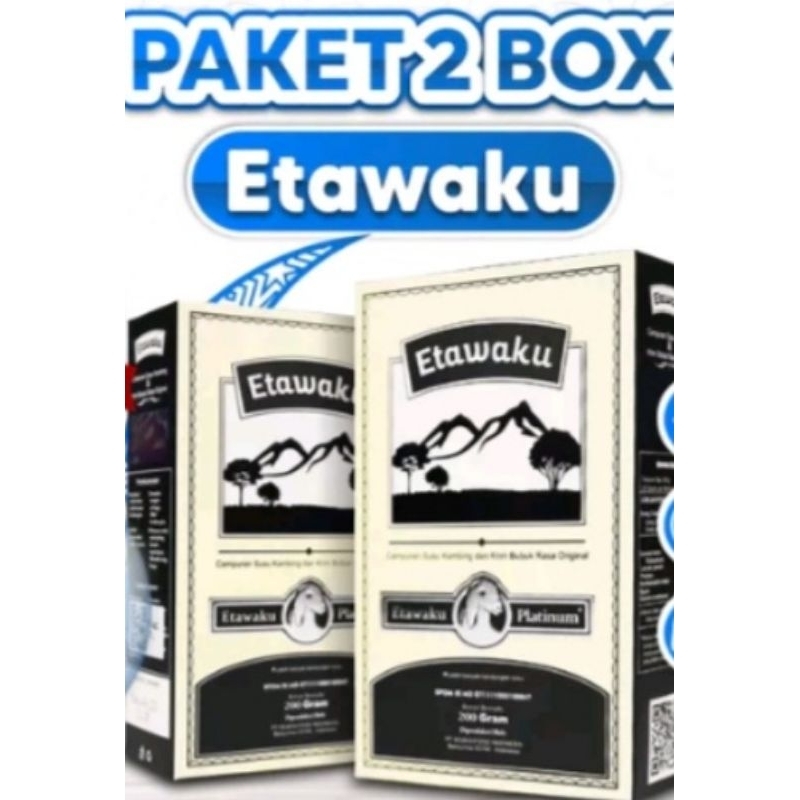 

Etawaku Susu Kambing Bubuk Paket 2 Box 200 gr Bantu Atasi sesak nafas Dijamin Original 100%jika palsu uang kembalietawalin#susukambingetawa#susunyerisendi#susureumatik#susumasalahtulang#etawaku#susuuntuksakitsendi#susutulang