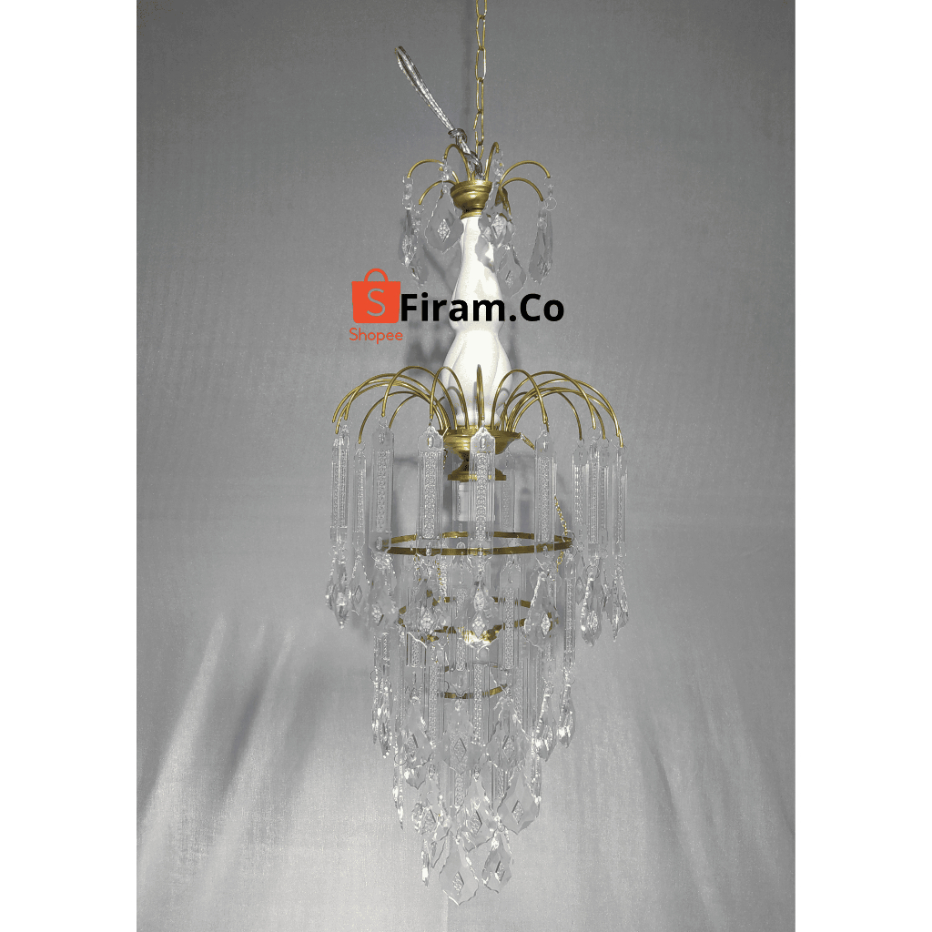 Lampu Hias Gantung Besar Ruang Tamu / Tengah / Kamar Aestetik Murah Hiasan Rumah