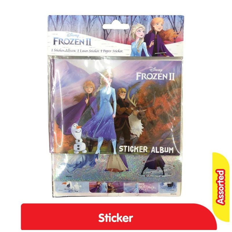 Stiker Album Frozen II Disney/Disney Frozen II Stiker Album Mainan Anak