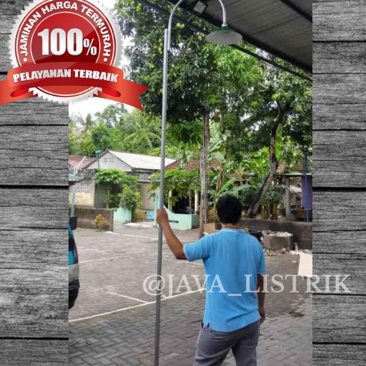 Paling Laris Tiang lampu jalan 3 meter FULLSET  TiangKappitingan