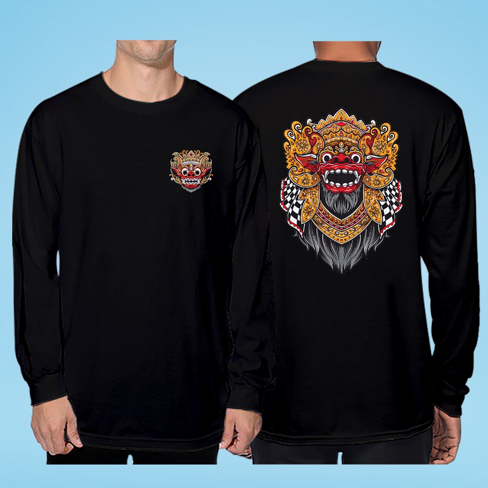 KAOS BARONG BALI  KAOS LENGAN PANJANG  TSHIRT BARONG  KAOS PRIA WANITA  KAOS TEARU  BAJU SAON