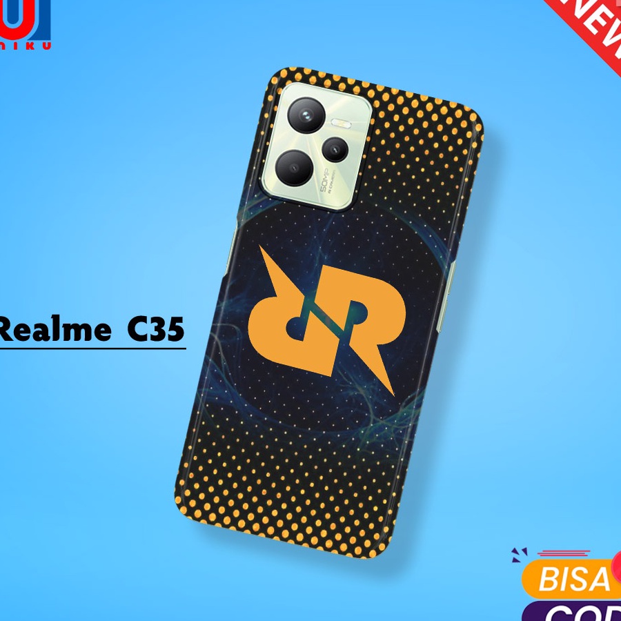 3D4 UMIKU Case Realme C35 RRQ Case Gambar RRQ case Gaming  Case 3D Fullprinting  Case Tearu Case Tea