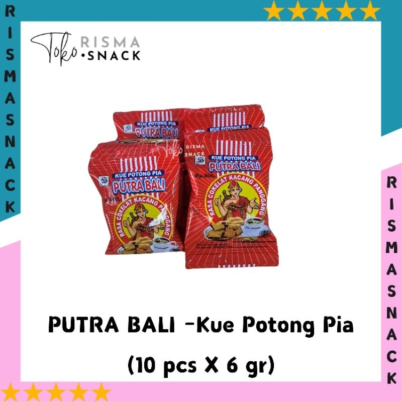 

Putra Bali Kue Potong Pia Kacang kemasan (10pcs x 6gr)