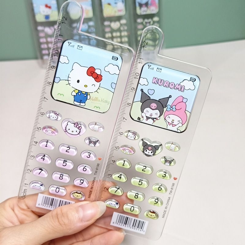 

Penggaris Motif Gambar Karakter Sanrio Bentul Hp Seluler Lucu