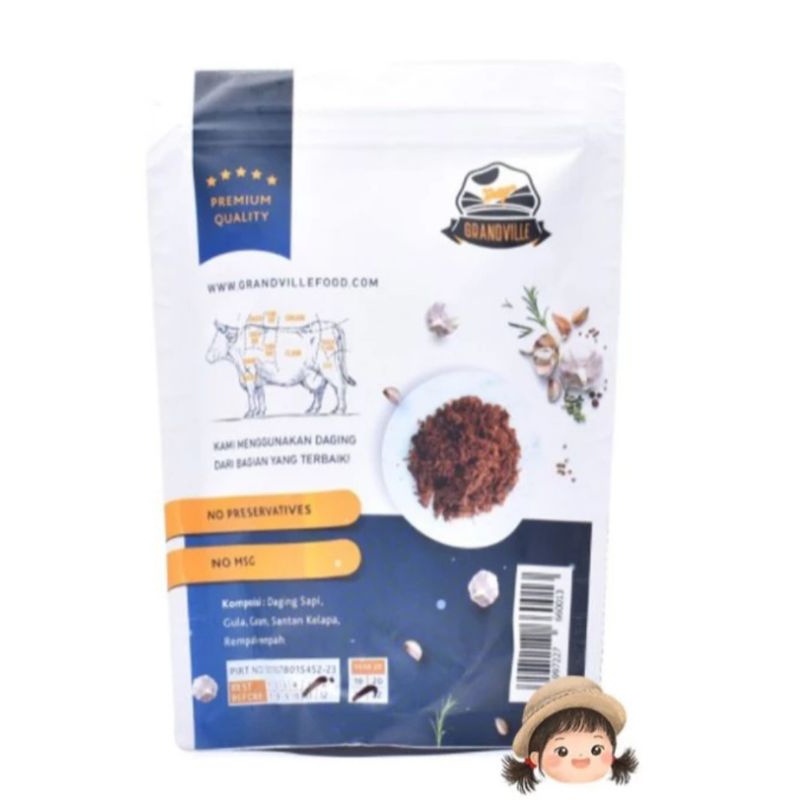 

Abon Sapi Crunchy Original Granvield 100 gr