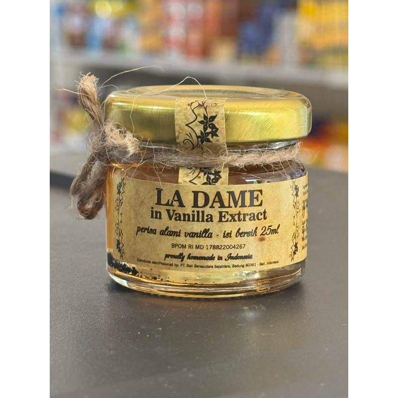 

LA DAME Vanilla extract / perisa alami vanilla 25ml