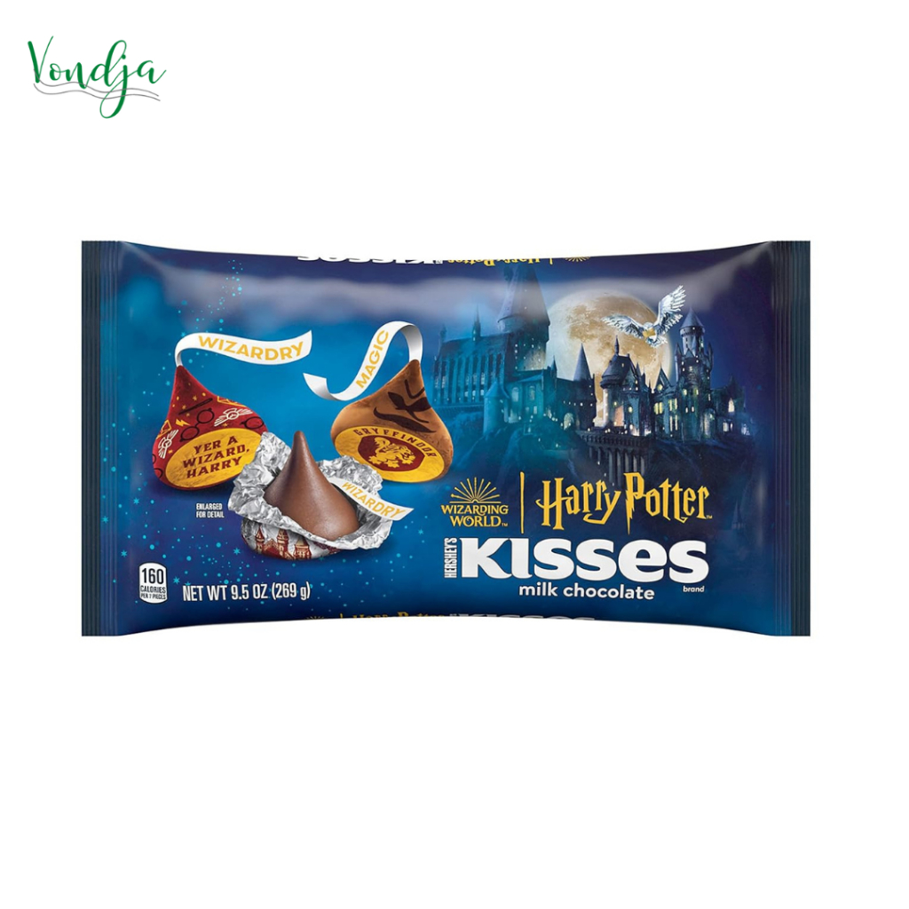 

Hersheys Kisses Milk Chocolate Harry Potter Halloween Candy Bag