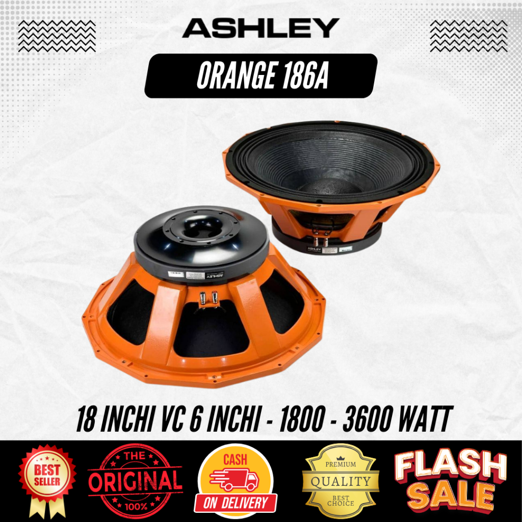 Speaker 18 Inchi Ashley Orange 168A