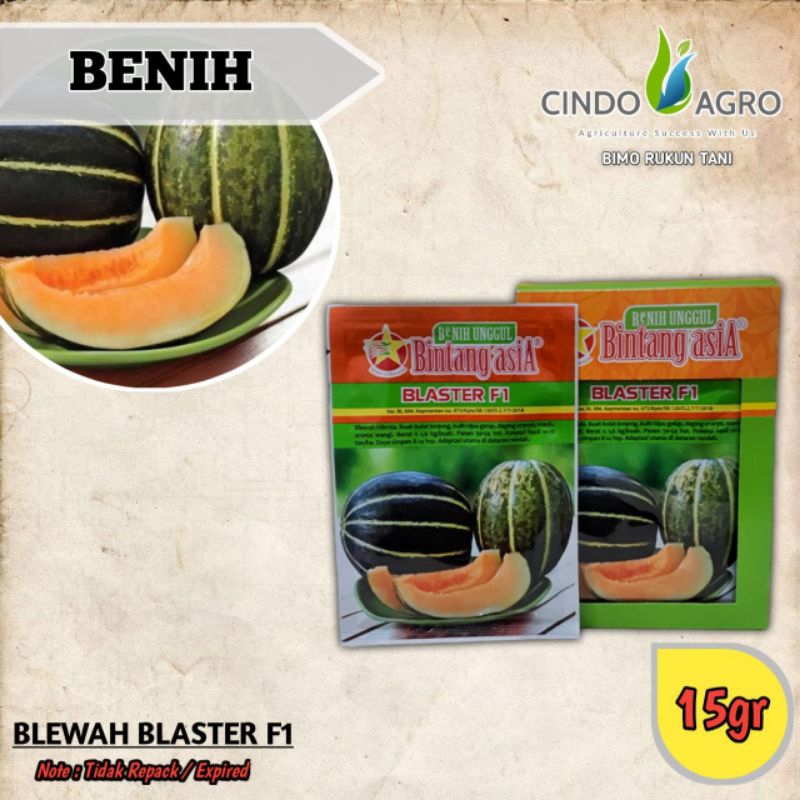 Benih Blewah  BLASTER  kemasan - 15Gram