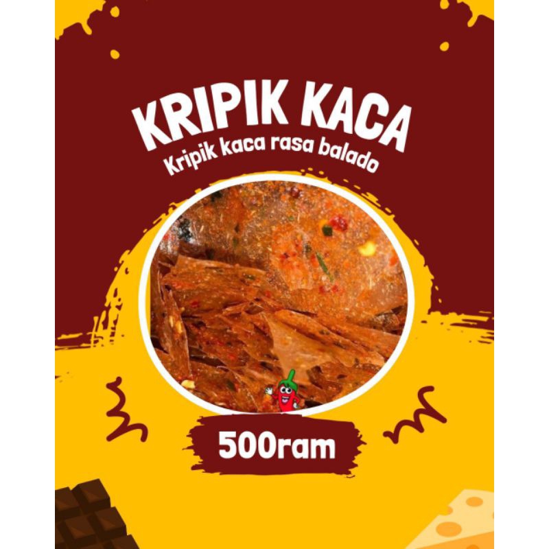 

kripik kaca balado 500gram