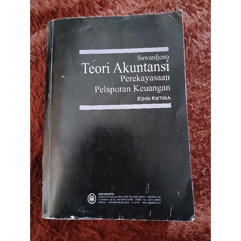 Teori Akuntansi Edisi 3 Suwardjono
