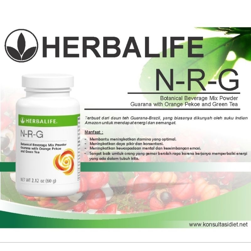 

TEH HERBALIFE NRG PEMBAKAR LEMAK