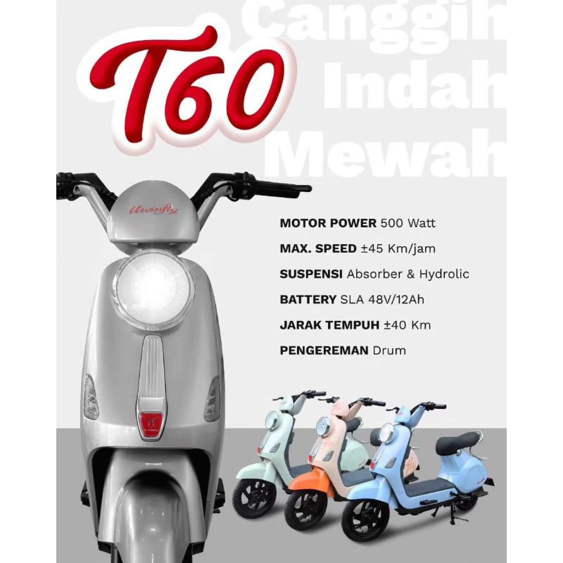 UWINFLY SEPEDA LISTRIK TIPE BARU T60 // Uwinfly D66a // Uwinfly D66b // Uwinfly D60 // Uwinfly D65 /