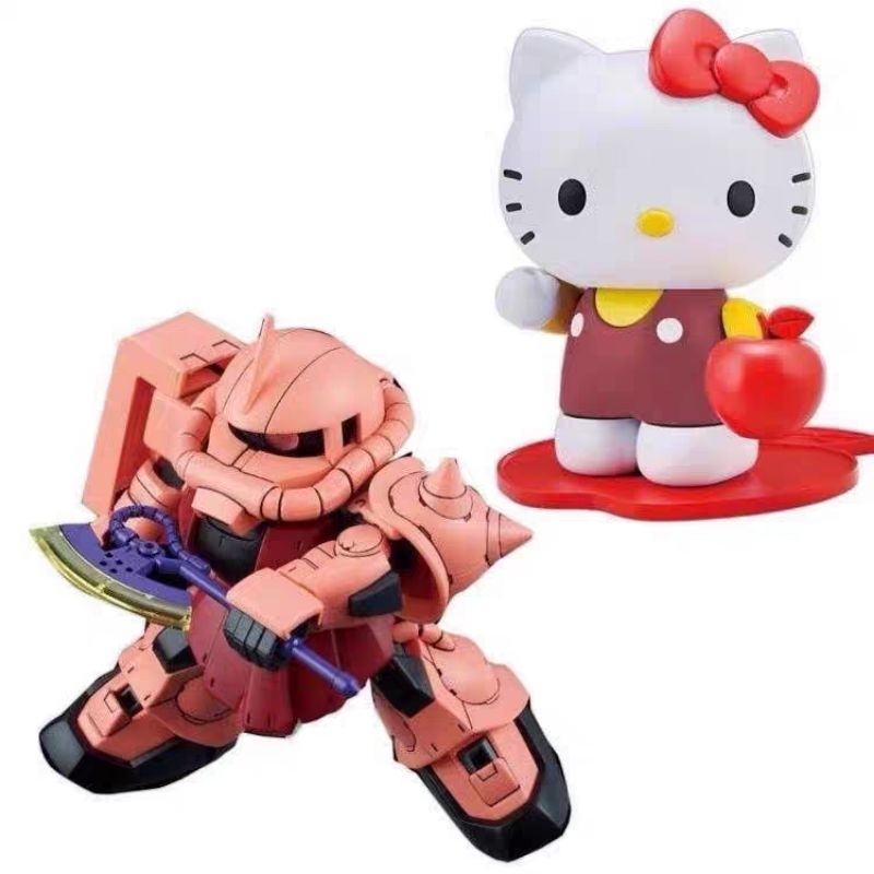 SD Zaku Red Hello Kitty Fighter