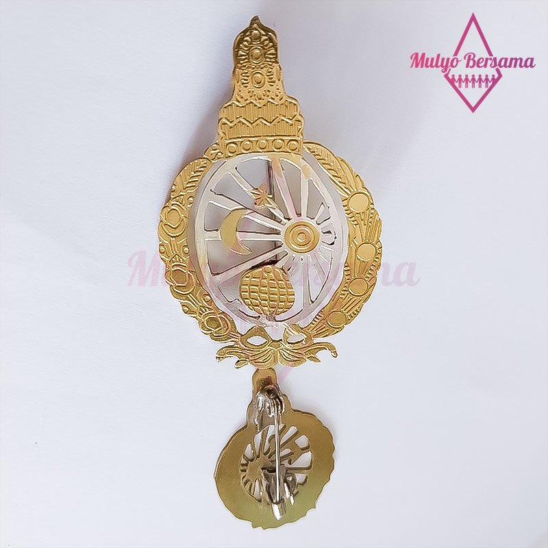 Pin Bros Keraton Solo Pin Logo Keraton Surakarta - Mulyo Bersama
