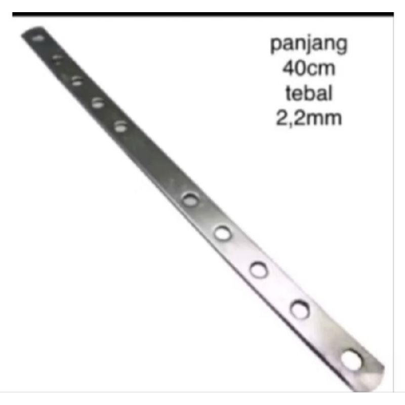 besi plat bolong breket kedudukan lampu variasi Dudukan Knalpot