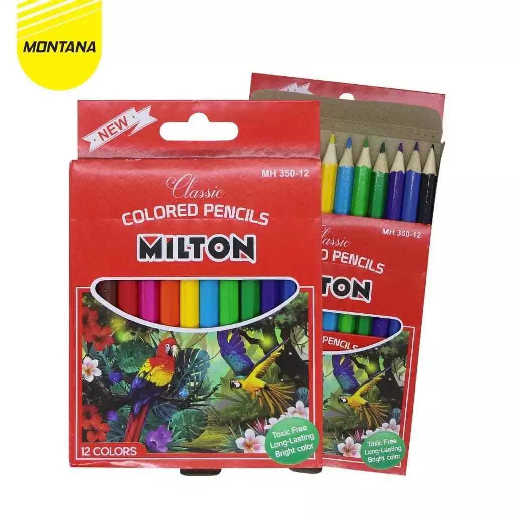 

Veiso_Pensil Warna 12S Montana/MONTANA Color Pencil / Pensil Warna Montana TH-350 / 12 Warna