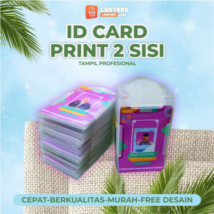 

ID CARD CUSTOM/CETAK ID CARD/CETAK KARTU NAMA/ BAHAN PVC TEBAL O,8 MM