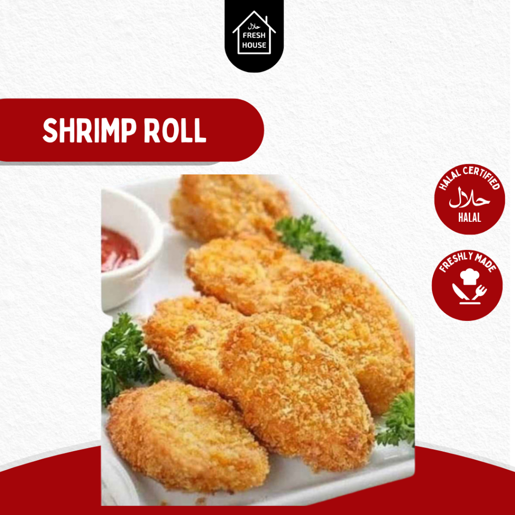 

SHRIMP ROLL FROZEN ISI 10 PCS FITRI FROZEN