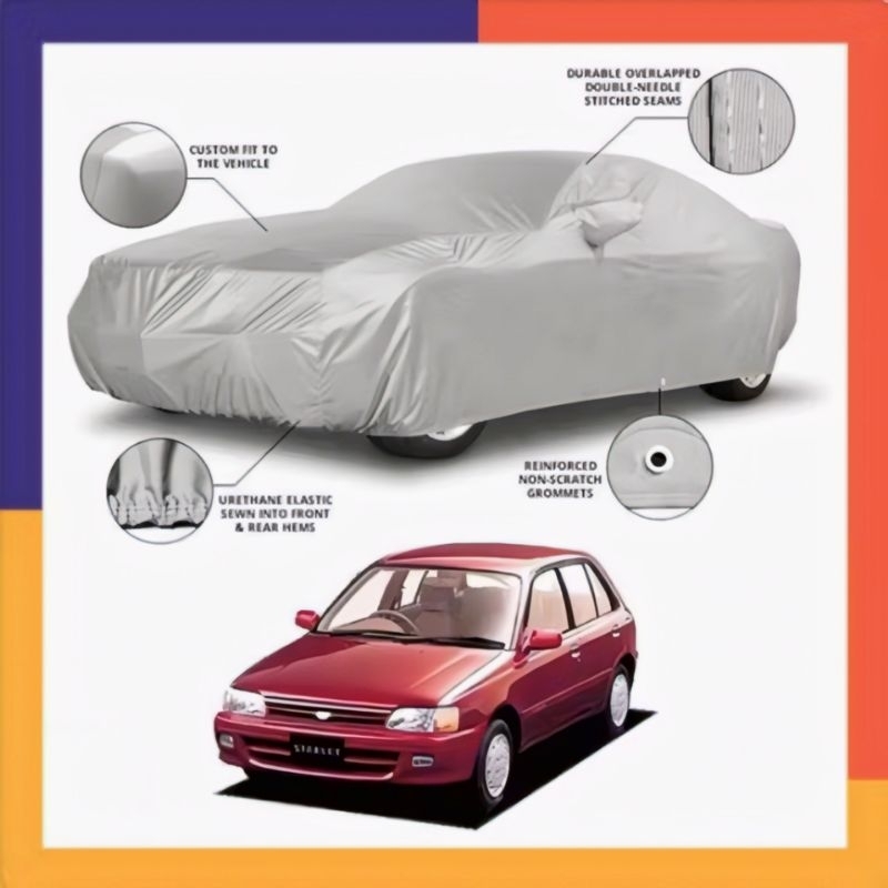 Body cover mobil Starlet / Sarung mobil Toyota Starlet Waterproof
