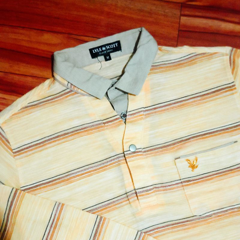 LYLE & SCOTT LONG SLEEVE POLO SHIRT