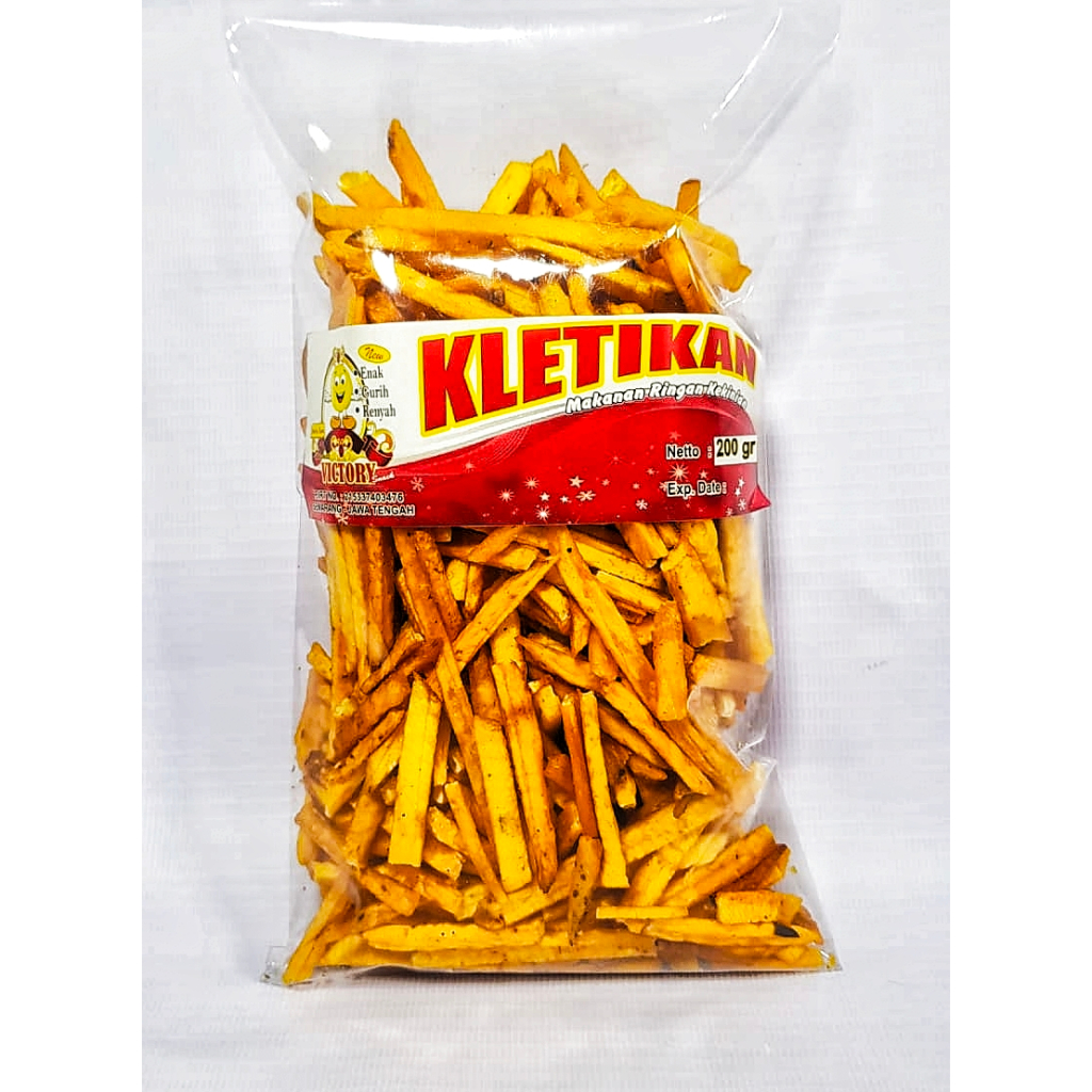 

Victory Snack - Camilan Stik Talas/Tales Sapi Panggang isi 200 gr