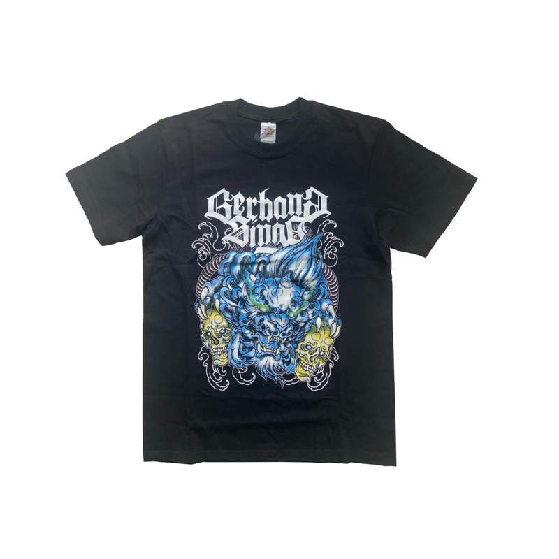 tshirt kaos band hardcore gerbang singa - undefeated SRC original