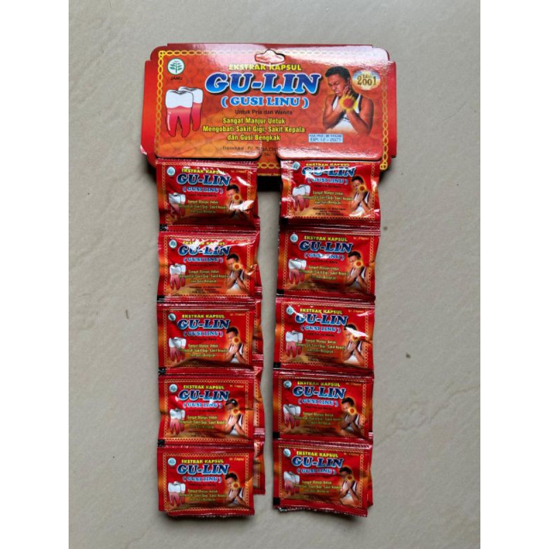 Obat Sakit Gigi Cap Gulin