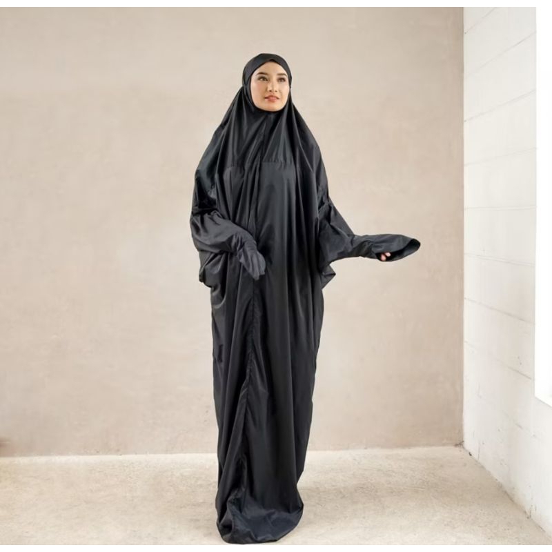 (PRELOVED) mukena travel ALIF mukena travel terusan.