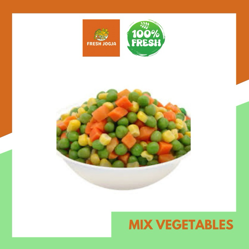 

Mix Vegetables per 200gr | Fresh Jogja
