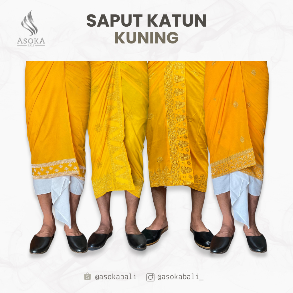 Saput Katun Kuning Bordir