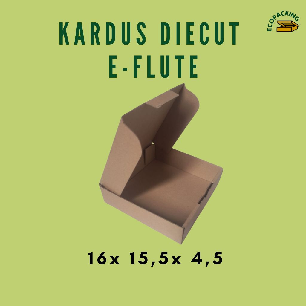 

Kardus eflute Karton Box Kotak Kue Hampers 16x15,5x4,5 (MIN ORDER 10 PCS)