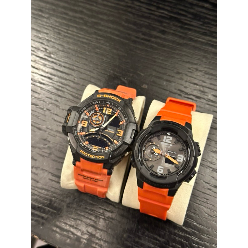 PRELOVED G shock & Baby G Jam tangan