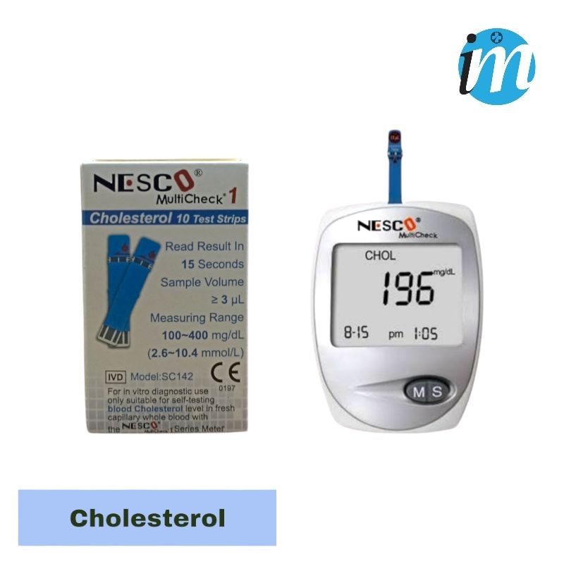 Strip Nesco  Kolesterol  Isi Ulang Nesco Kolesterol  Refill Nesco Kolesterol