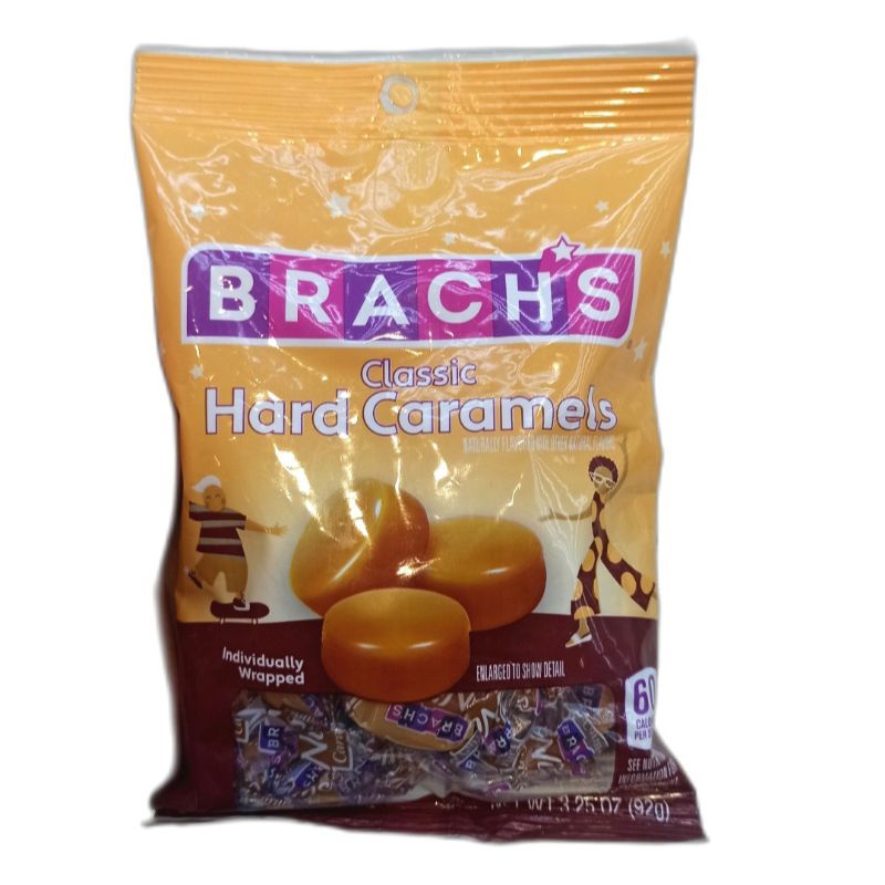

Brachs Classic Hard Caramel Candy 92g / Brachs Permen Rasa Caramel 92g