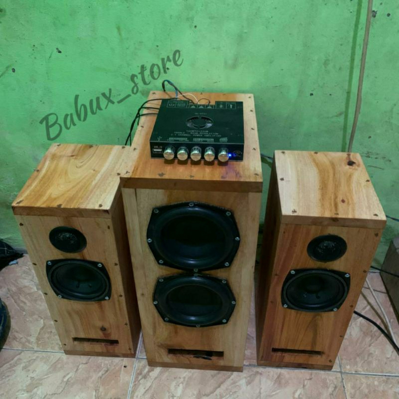 HOME THEATER HIFI SPEAKER AKTIF CLAS D FULL SET