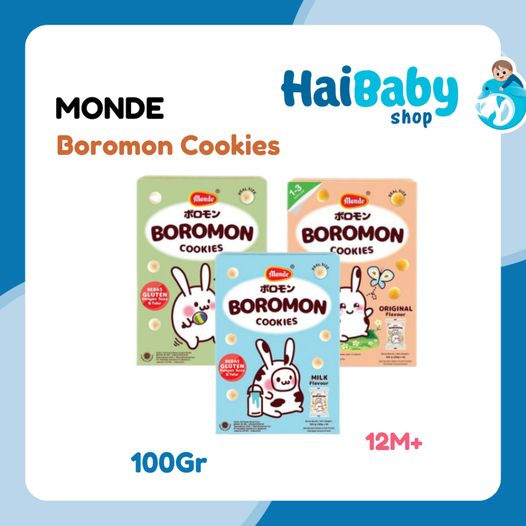 Snack Monde Boromon Cookies 100 gr - Potato Boromon 100Gr