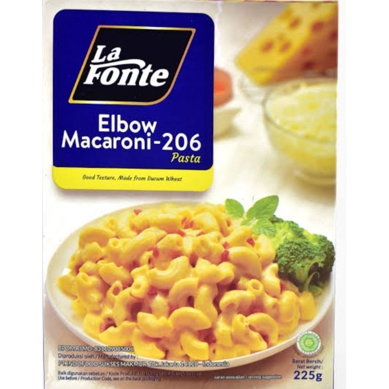 

La Fonte Pasta Elbow Macaroni 225 gram